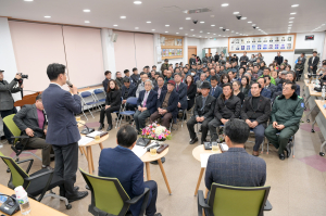 김정섭 공주시장, 유구읍에서 ‘시민과의 대화’ 실시
