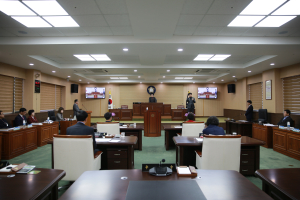 경자년 첫 청양군의회 제260회 임시회, 개회