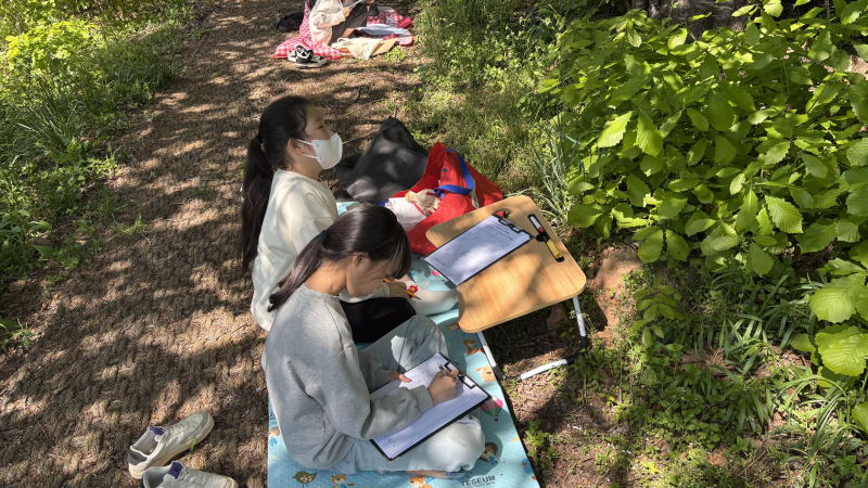 청양교육지원청, 숲에서 과학을 만나다! 자연관찰캠프 실시
