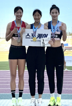 청양군청 육상팀, 제29회 한국실업육상연맹(KTFL) 전국실업육상경기선수권대회 금3, 동1 획득