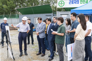 강창희 위원장, 2027 충청 유니버시아드대회 경기장 15개소 현장 점검...대회 준비 총력