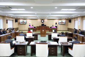 청양군의회, 2025년도 정리추경예산 등 마무리